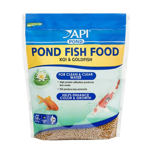 Api pond fish food - api,