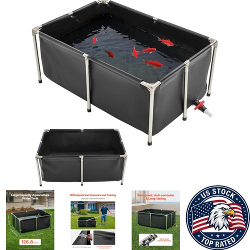 Large capacity 126 gal black - 126.8,