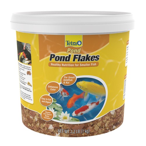 Pond flakes fish - pond, food